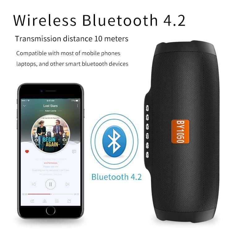BY1050 Bluetooth Portable Speaker | Hifi Media Store