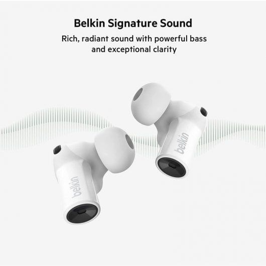 Belkin SoundForm Freedom - Auriculares Bluetooth TWS Blancos Todos los auriculares | BELKIN