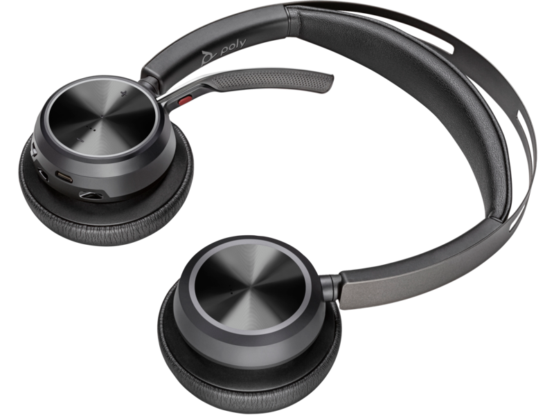 HP Poly Voyager Focus 2 UC - Auriculares USB-A/Bluetooth para Oficina Negros Todos los auriculares | HP