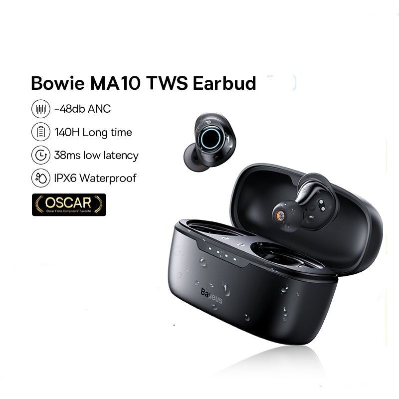 Bowie MA10 Bluetooth with Earbuds ANC | Hifi Media Store