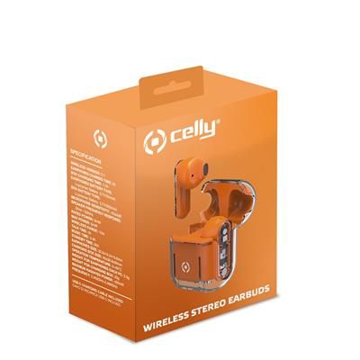 Celly SHEER Summer - Auriculares Bluetooth Naranjas Todos los auriculares | CELLY