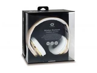 Conceptronic CHSPBTNFCSPKG - Auriculares Bluetooth con Función Altavoz 2 en 1 Dorados Todos los auriculares | CONCEPTRONIC