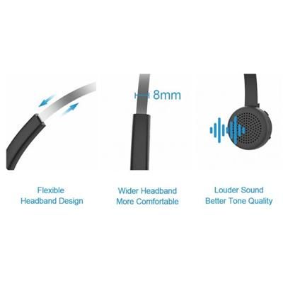 Conceptronic Polona 03BDA - Auricular Inalámbrico Bluetooth con Estación de Carga y Adaptador Todos los auriculares | CONCEPTRONIC