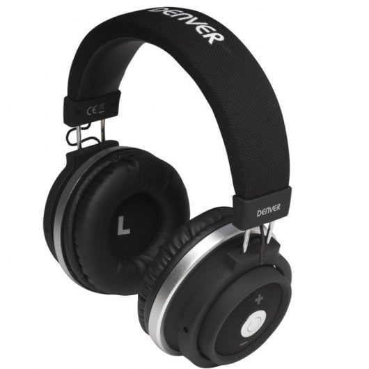 Denver BTH250 - Auriculares Bluetooth Negros Todos los auriculares | DENVER