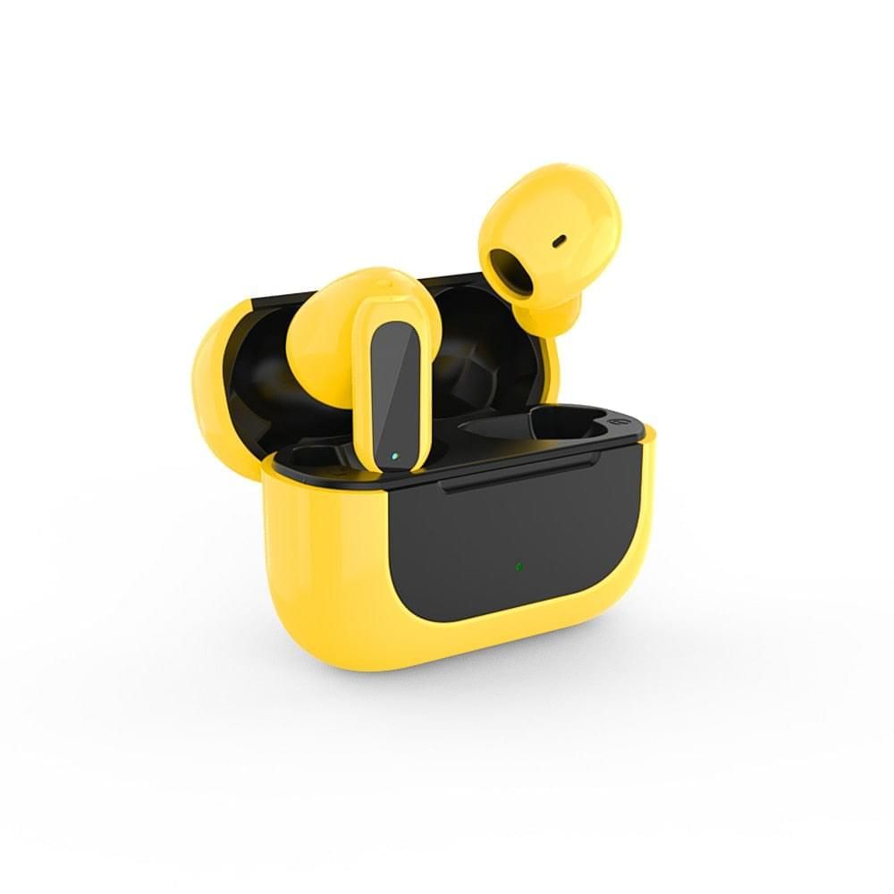 E60 Auriculares Intraurales inalámbricos Negro y amarillo A Global | Hifi Media Store