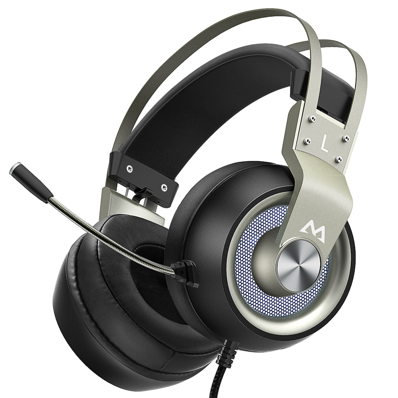 EG3 Pro Gaming Headset Black with gray Global | Hifi Media Store