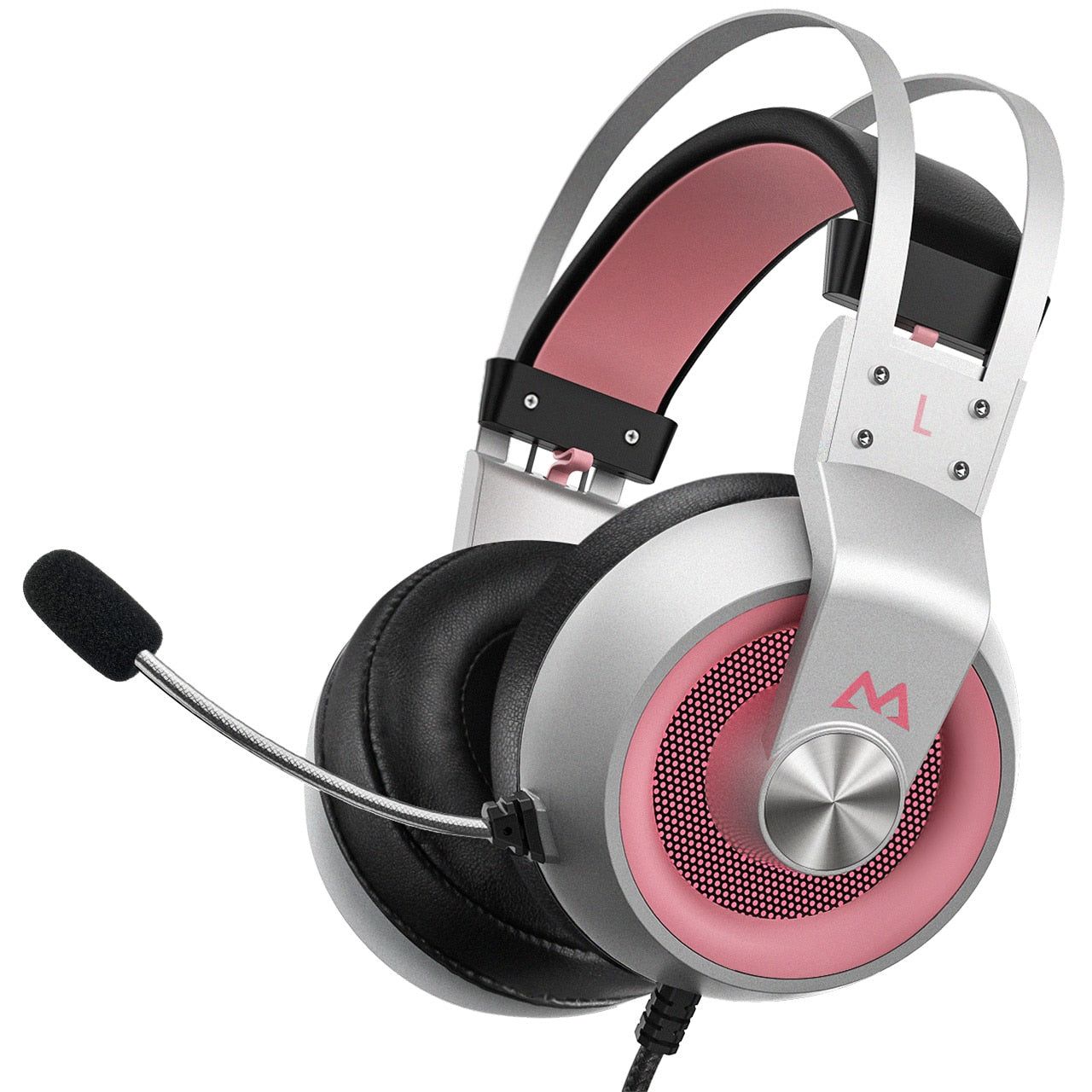 EG3 Pro Gaming Headset Black with pink Global | Hifi Media Store