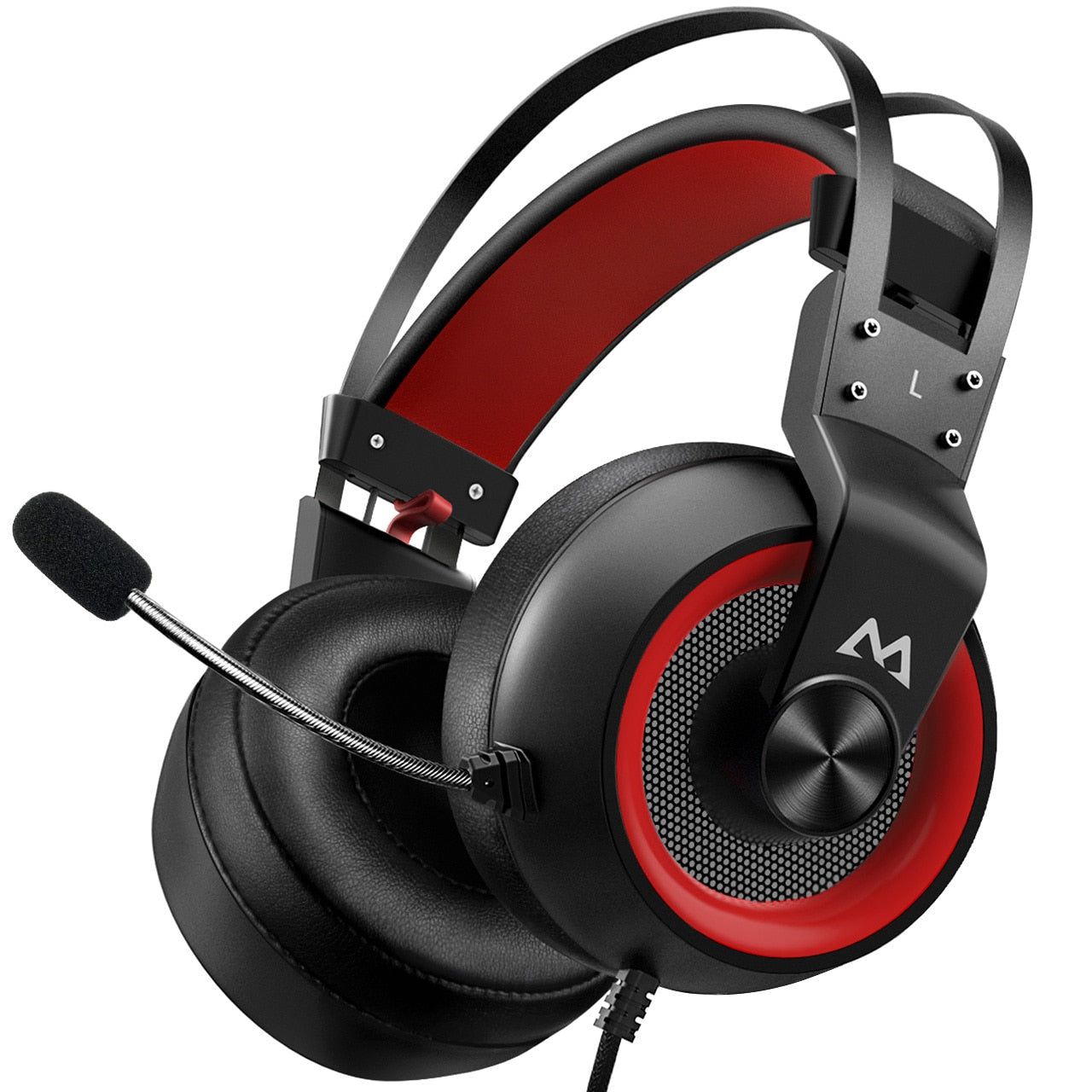 EG3 Pro Gaming Headset Black with red Global | Hifi Media Store