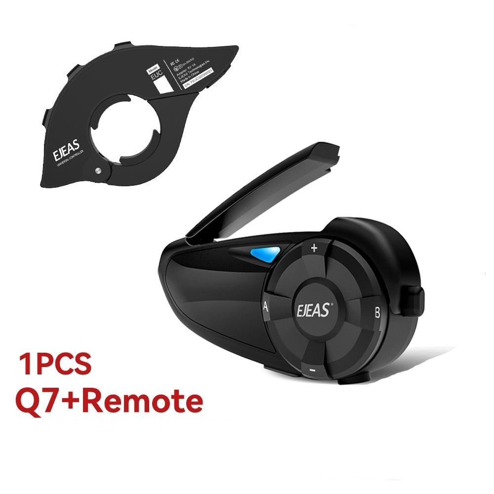 EJEAS Q7 Intercomunicador de moto 1PCS Q7 Con control remoto Global | Hifi Media Store