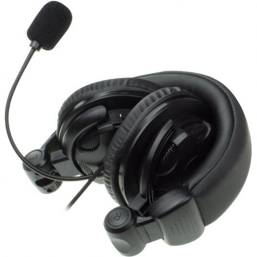 Ewent EW3564 - Auriculares con Micrófono Negros Todos los auriculares | EWENT