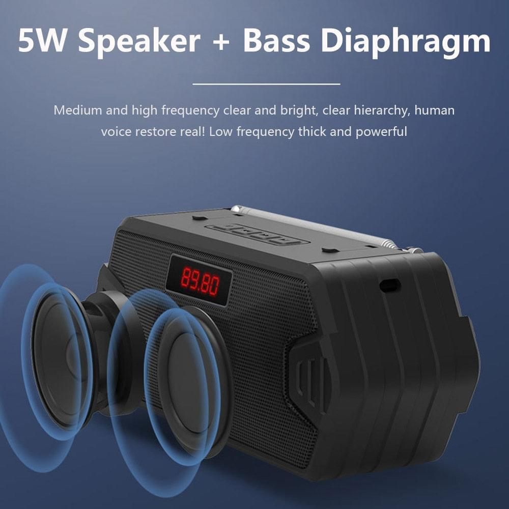 F216 Portable Bluetooth Speaker With FM Radio | Hifi Media Store