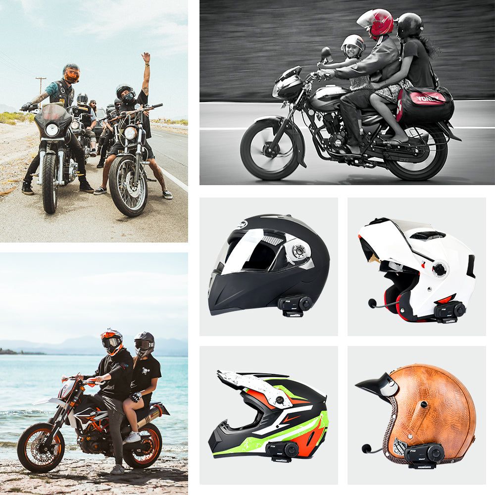 FX8 Bluetooth Motorcycle Intercom | Hifi Media Store