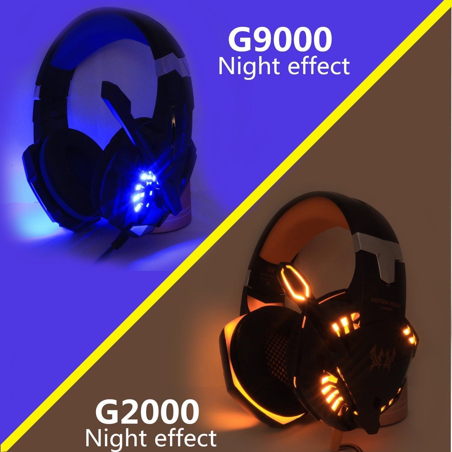 Gaming Headphones Model G2000 Stereo With Deep Bass Wired 0 | Hifi Media Store