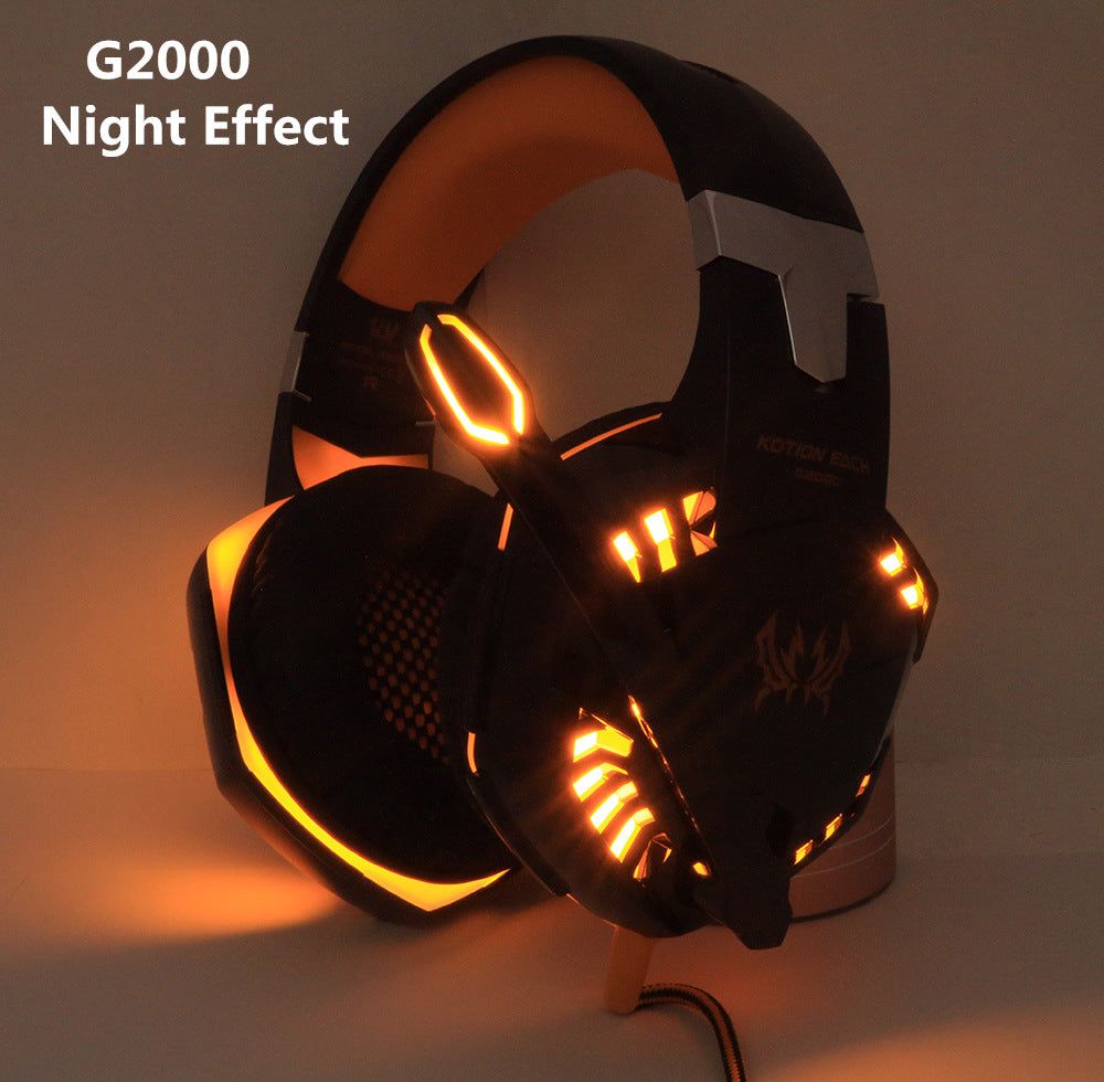 Gaming Headphones Model G2000 Stereo With Deep Bass Wired 0 | Hifi Media Store