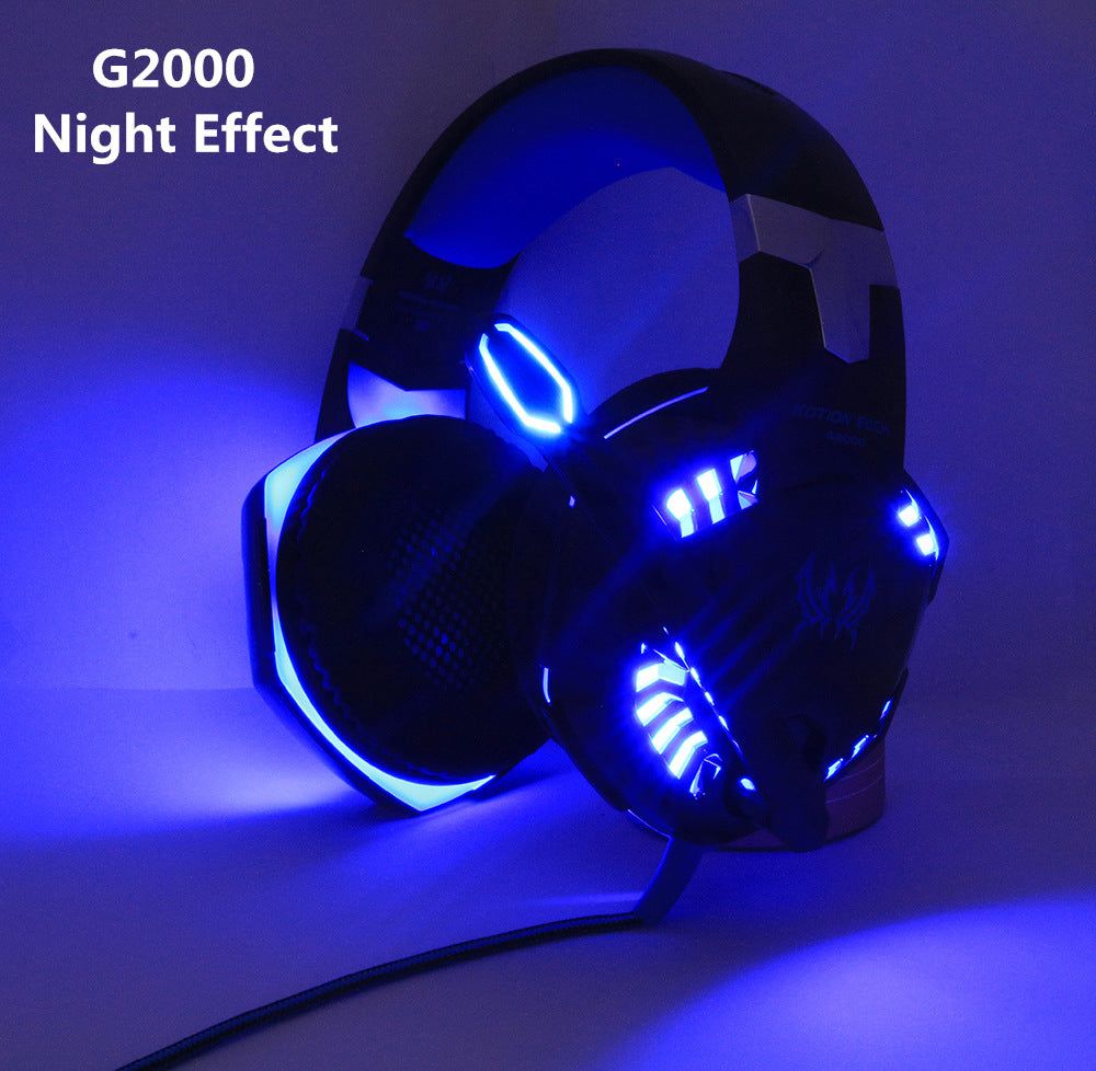 Gaming Headphones Model G2000 Stereo With Deep Bass Wired 0 | Hifi Media Store