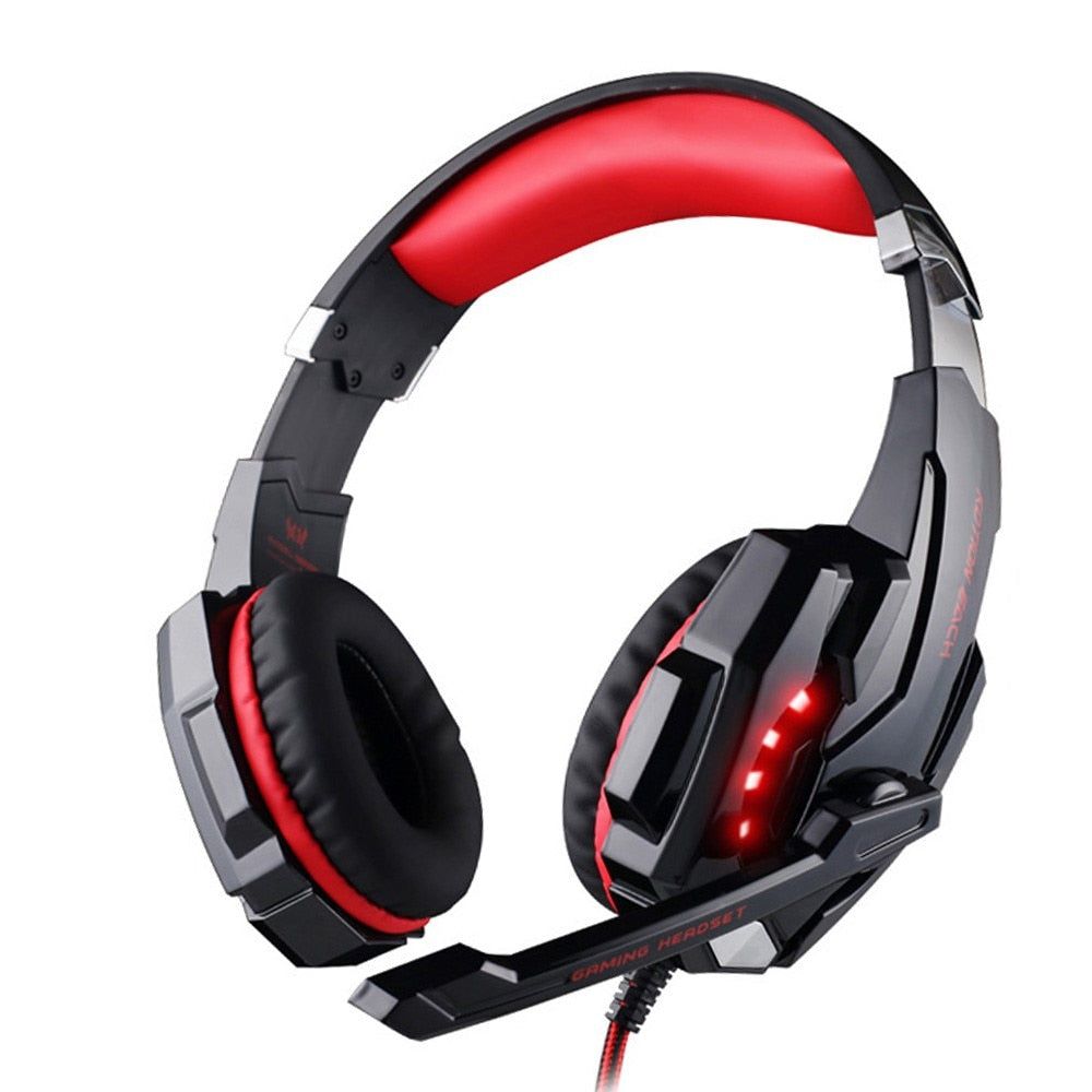 Gaming Headset Model G9000 With Deep Bass and 7.1 Surround G9000 red Global 0 | Hifi Media Store