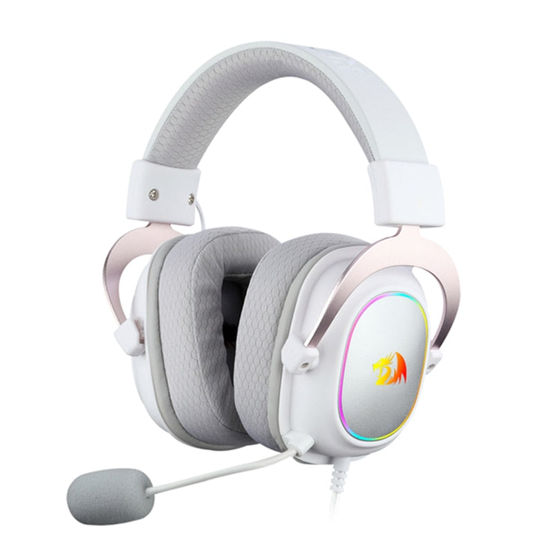 H510 Zeus X Wired Gaming Headset With RGB Lighting And 7.1 Surround For PC PS4 white Global | Hifi Media Store