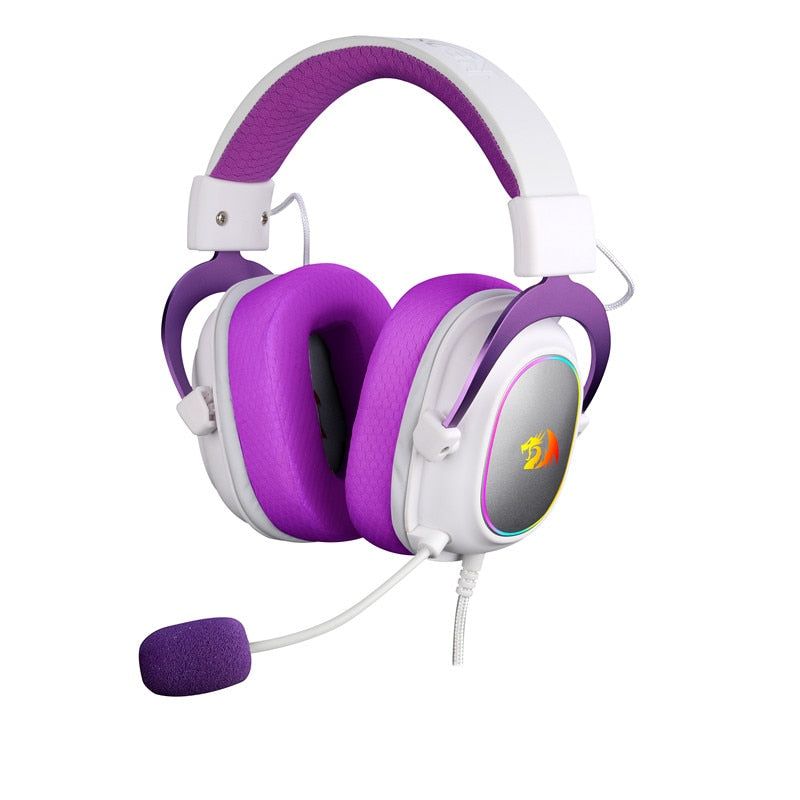 H510 Zeus X Wired Gaming Headset With RGB Lighting And 7.1 Surround For PC PS4 purple Global | Hifi Media Store