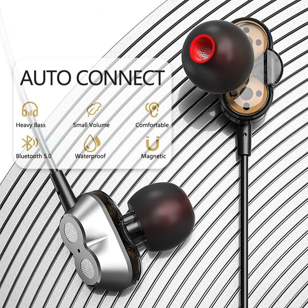 HE08 Earbuds with Neckband | Hifi Media Store