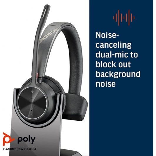 HP Poly Voyager 4310 UC USB-A - Auricular Inalámbrico Monoaural con Base de Carga Negros Todos los auriculares | HP