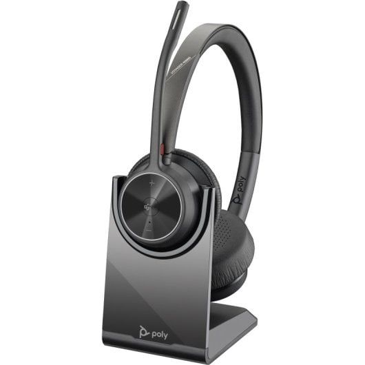 HP Poly Voyager 4320-M - Auriculares Bluetooth con Base de Carga y Certificados para Microsoft Teams Negros Todos los auriculares | HP POLY