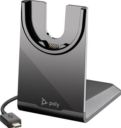 HP Poly Voyager 4320UC USB-C - Auriculares Bluetooth con Base de Carga + BT700 Todos los auriculares | HP