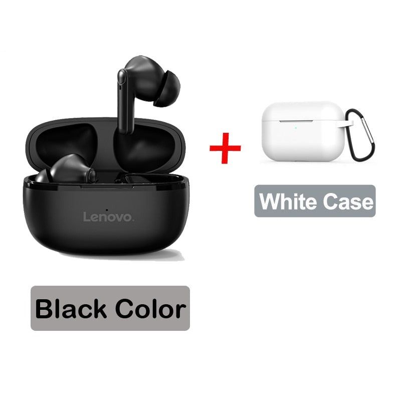 HT05 TWS Bluetooth Earbuds HT05 Black and White Case | Hifi Media Store