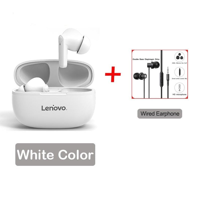 HT05 TWS Bluetooth Earbuds HT05 White and TW13 | Hifi Media Store