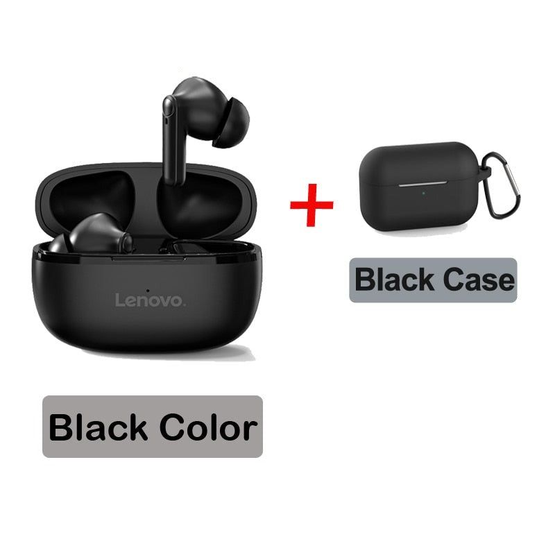 HT05 TWS Bluetooth Earbuds HT05 Black and Black Case | Hifi Media Store