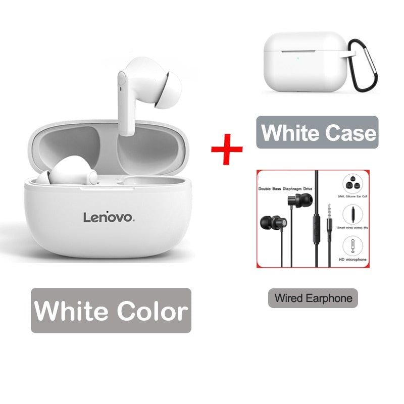 HT05 TWS Bluetooth Earbuds HT05 White TW13 White Case | Hifi Media Store