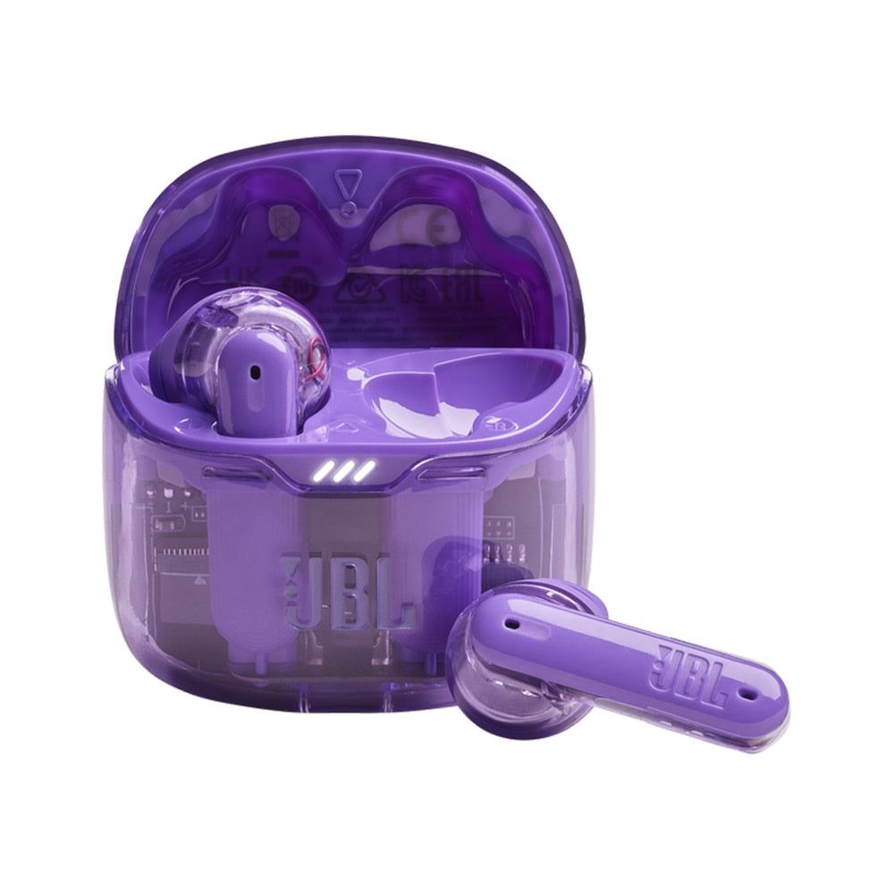JBL Tune Flex Ghost Edition TWS Bluetooth Earbuds Purple | Hifi Media Store
