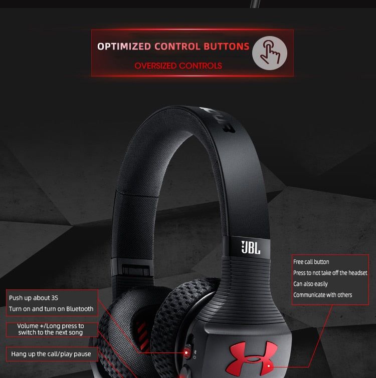 JBL UA TRAIN Bluetooth Headphones | Hifi Media Store