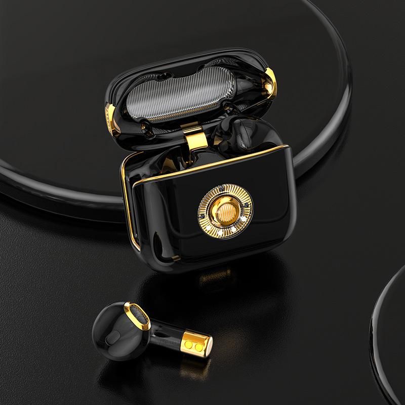 JEYX3 Luxury Bluetooth Earbuds with CVC 8.0 Noise Reduction Black Global | Hifi Media Store