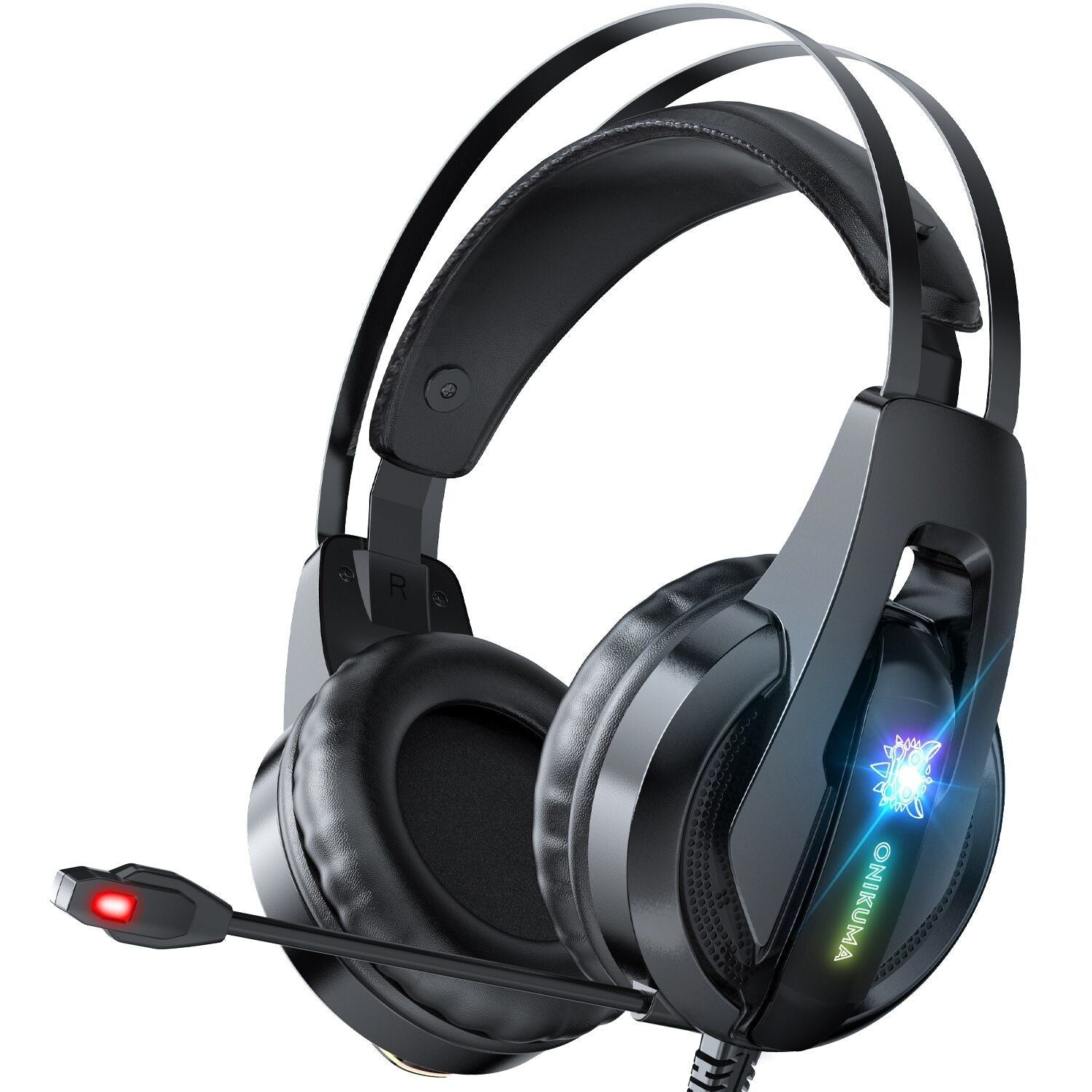K16 Gaming Headphones with Microphone and LED Lights | Hifi Media Store