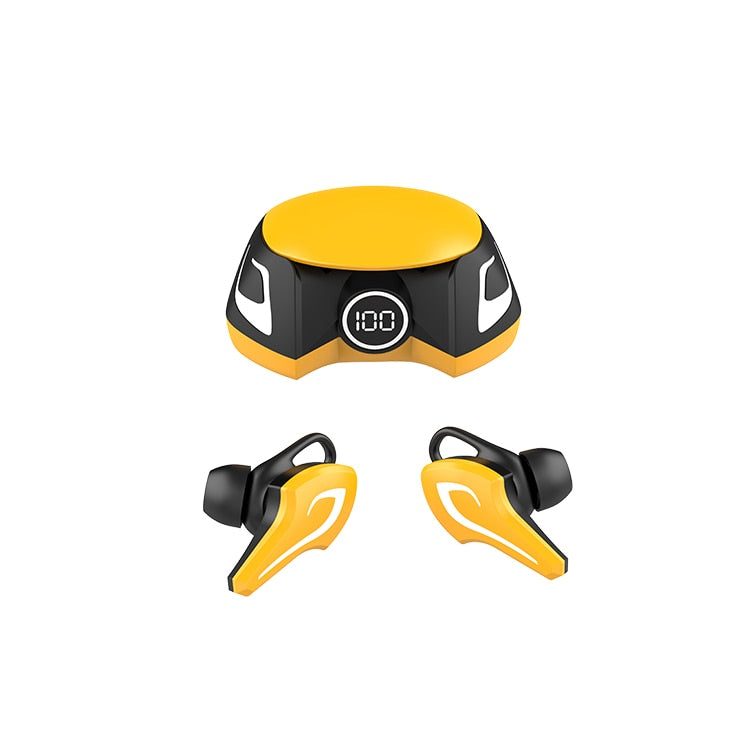 K8 TWS Bluetooth Gaming Earbuds K8 YELLOW | Hifi Media Store