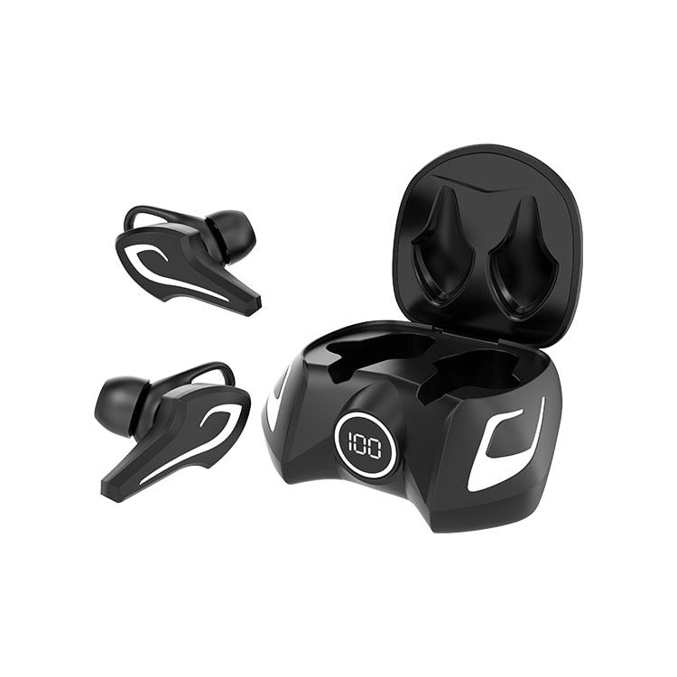 K8 Auriculares Bluetooth TWS Gaming K8 Negro | Hifi Media Store
