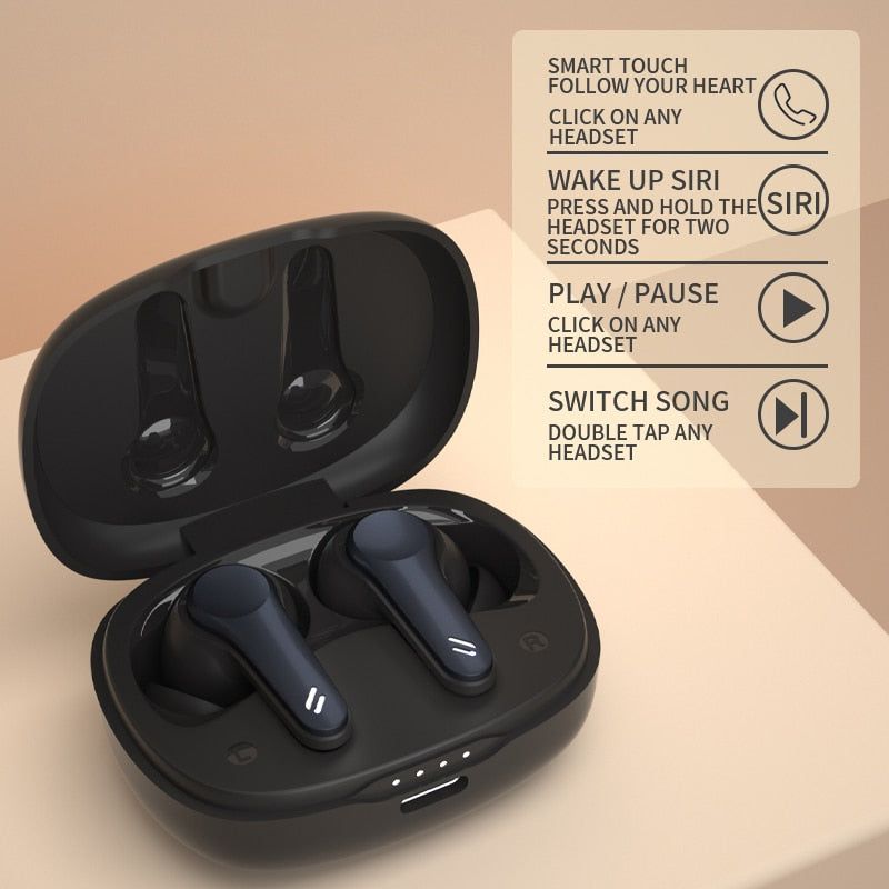 L13 TWS Bluetooth Earbuds With LED Display | Hifi Media Store