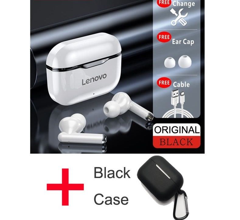 LP1 TWS Earbuds with Dual Microphone LP1 Black Case Black | Hifi Media Store