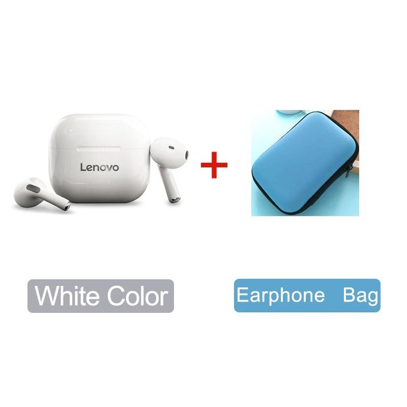 LP40 TWS Wireless Earbuds LP40 White and Case | Hifi Media Store