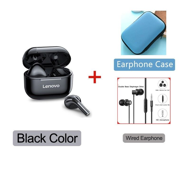 LP40 TWS Wireless Earbuds LP40 Black TW13 Case | Hifi Media Store