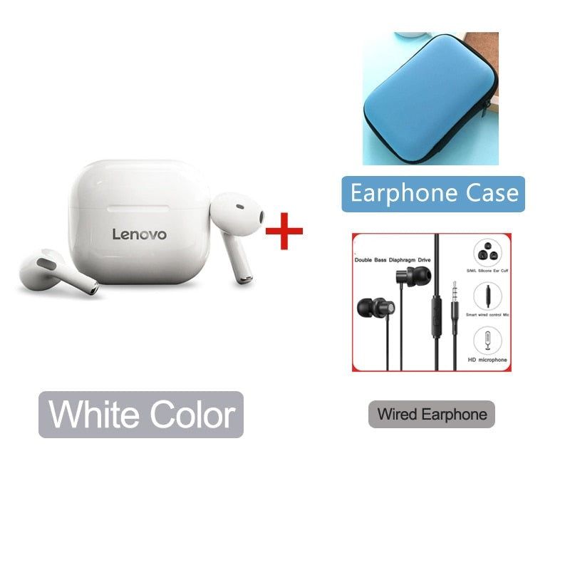 LP40 TWS Wireless Earbuds LP40 White TW13 Case | Hifi Media Store