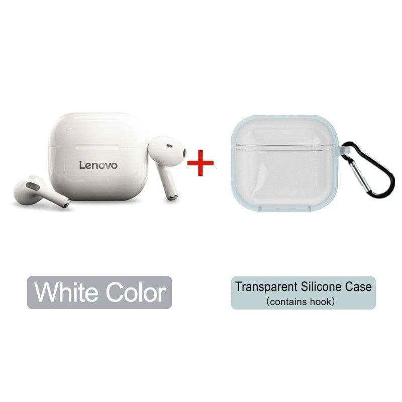 LP40 TWS Wireless Earbuds LP40 White a TM Case | Hifi Media Store