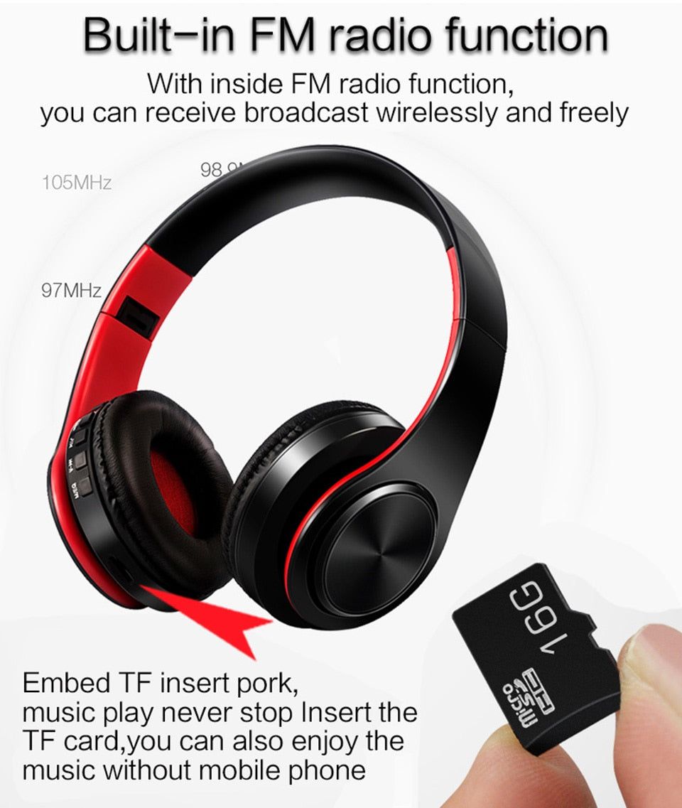 LPT660 Wireless Foldable Earphone | Hifi Media Store