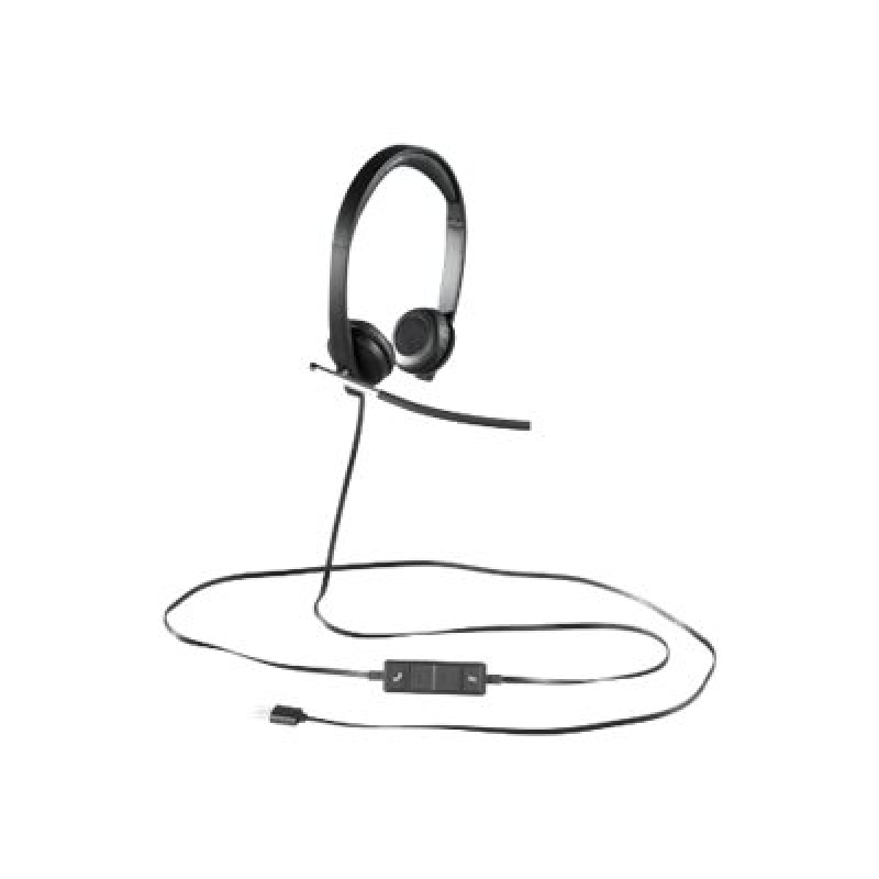 Logitech H650E - Auriculares Estéreo con Micro USB y Cancelación de ruido Todos los auriculares | Logitech