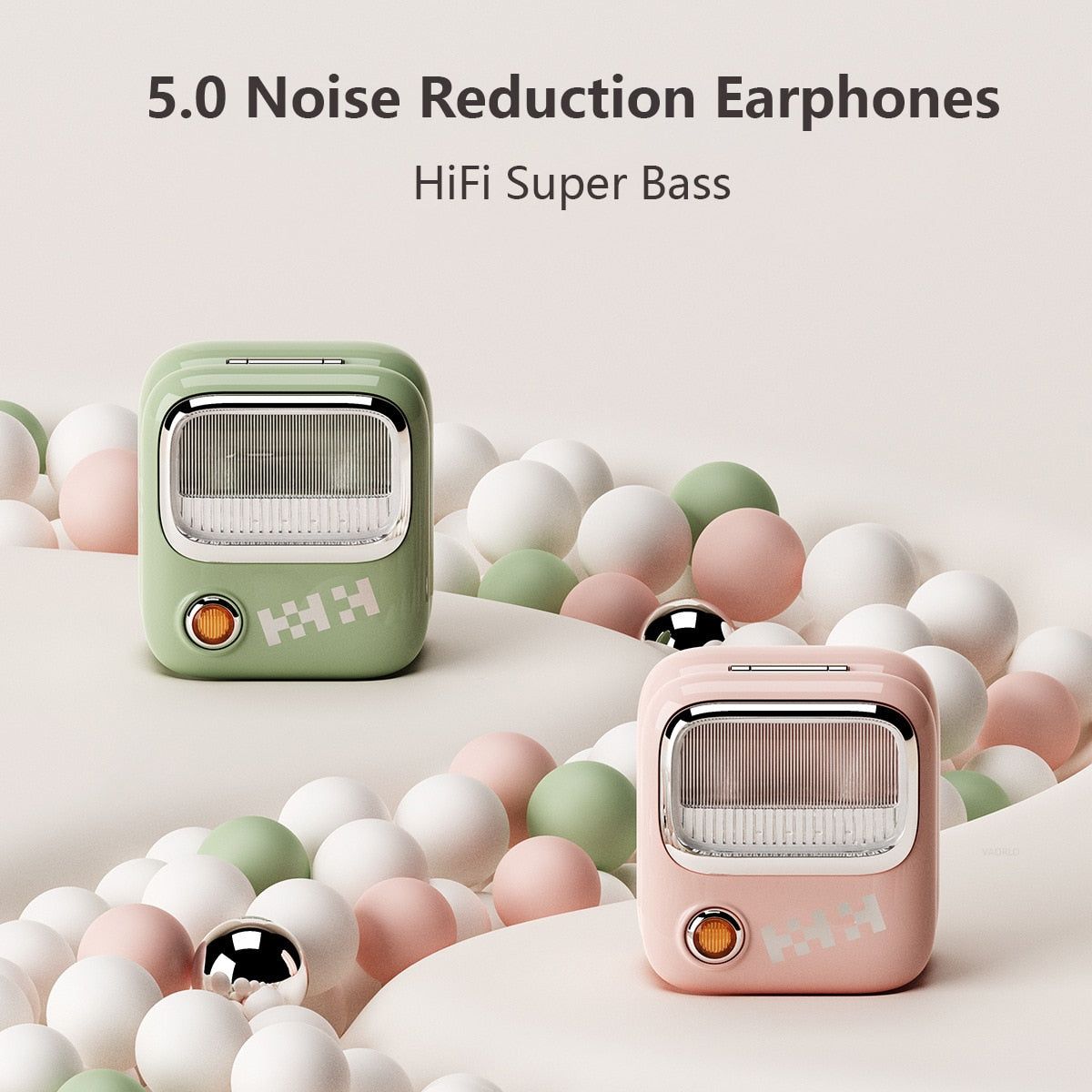 Luxury Retro Wireless Earbuds | Hifi Media Store