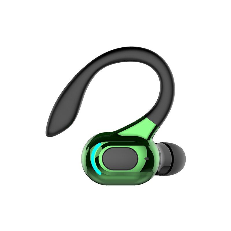 M-F8 Auricular Bluetooth con Gancho para la Oreja Verde Global | Hifi Media Store