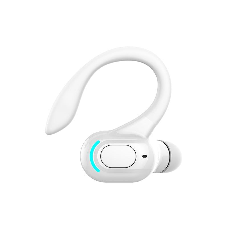 M-F8 Auricular Bluetooth con Gancho para la Oreja Blanco Global | Hifi Media Store