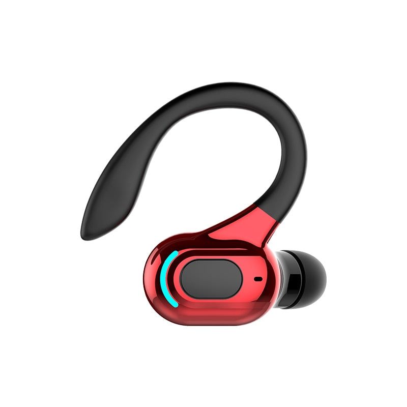 M-F8 Auricular Bluetooth con Gancho para la Oreja Rojo Global | Hifi Media Store