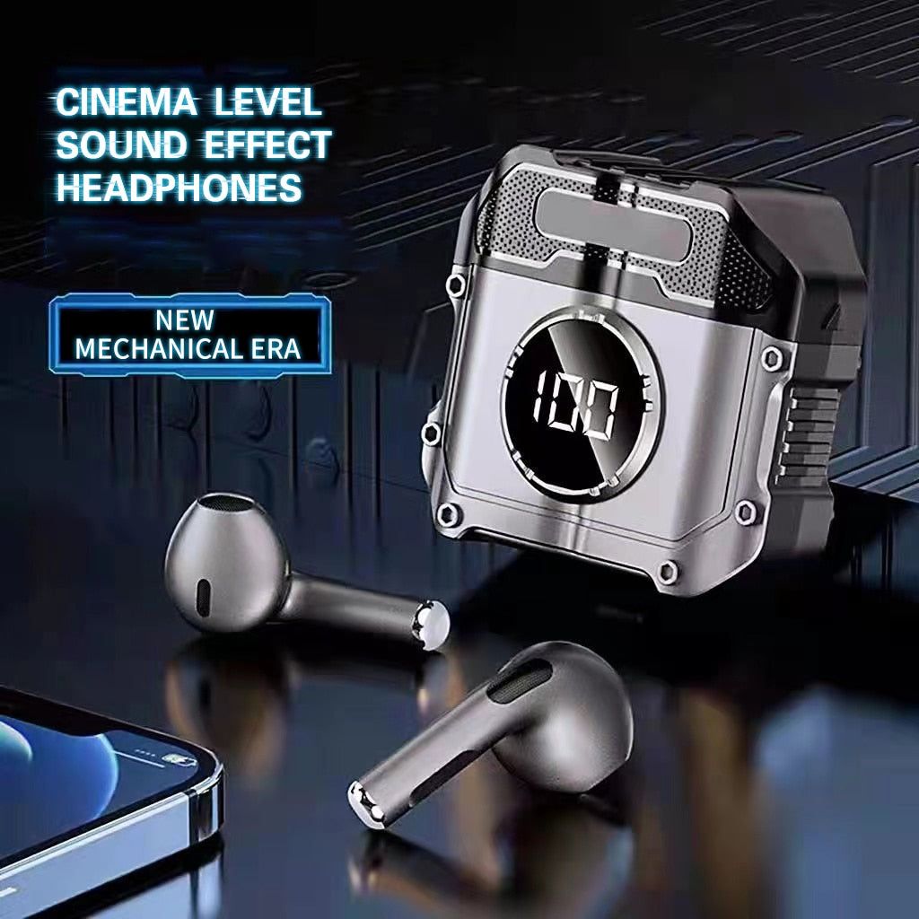 M2 Mech TWS Gaming Earbuds With Led Display | Hifi Media Store