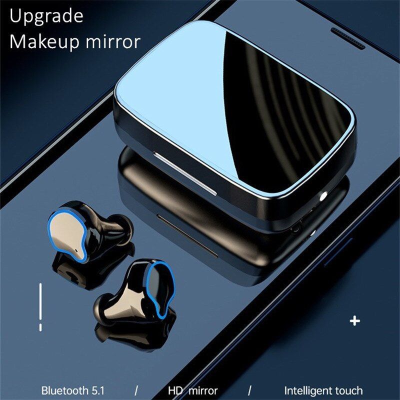 M9 TWS Earbuds with Mirror | Hifi Media Store